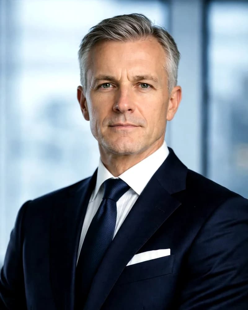 Porträt des Geschäftsführers der Alpen Kredit Group